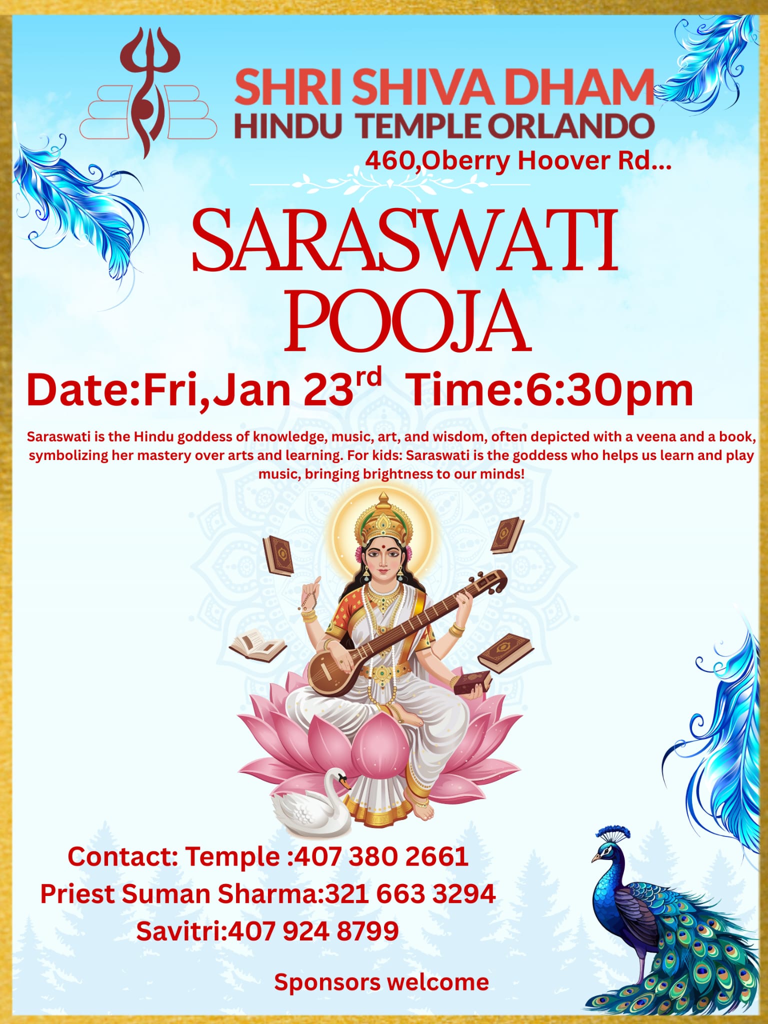Saraswati Pooja