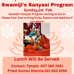 Swamiji's Sanyasi Program