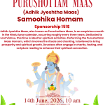 Purushottam Maas Samoohika Homam