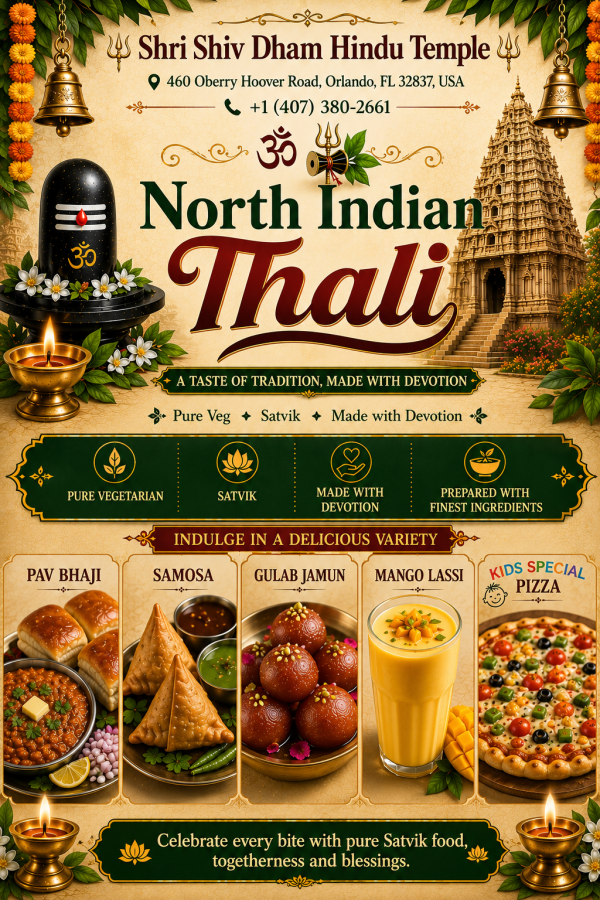 North Indian Thali