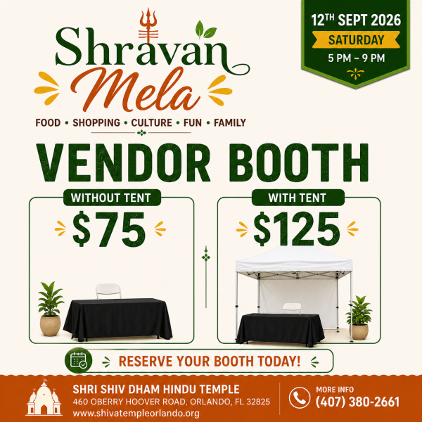 Shravan Mela - Vendor Registration